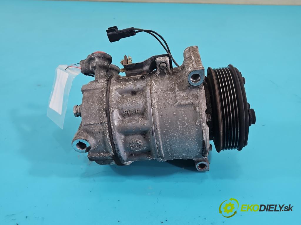 Mazda 3 II BL 2008-2013 1.6 CiTD 116 HP manual 85 kW 1560 cm3 5- Kompresor: klimatizácie 8V6N-19D629-AA (Kompresor klimatizácie)