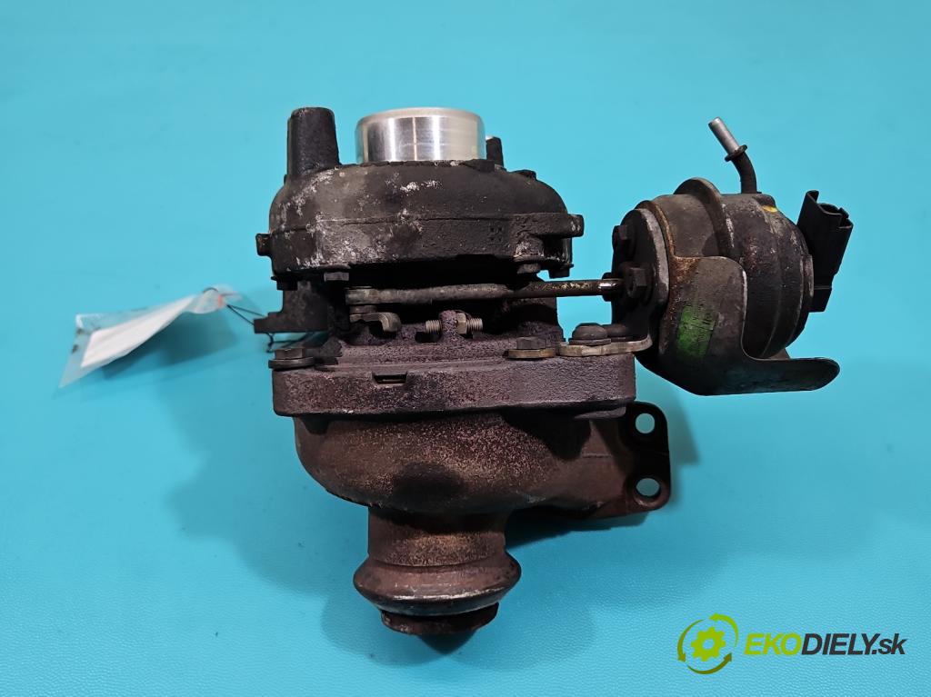 Mazda 3 II BL 2008-2013 1.6 CiTD 116 hp manual 85 kW 1560 cm3 5- Turbodmychadlo 806291-2 (Kompletní turbodmychadlo)