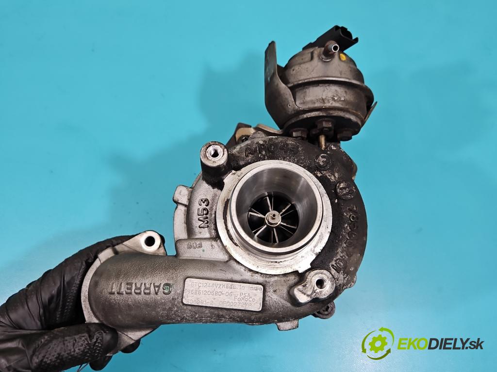 Mazda 3 II BL 2008-2013 1.6 CiTD 116 hp manual 85 kW 1560 cm3 5- Turbodmychadlo 806291-2 (Kompletní turbodmychadlo)