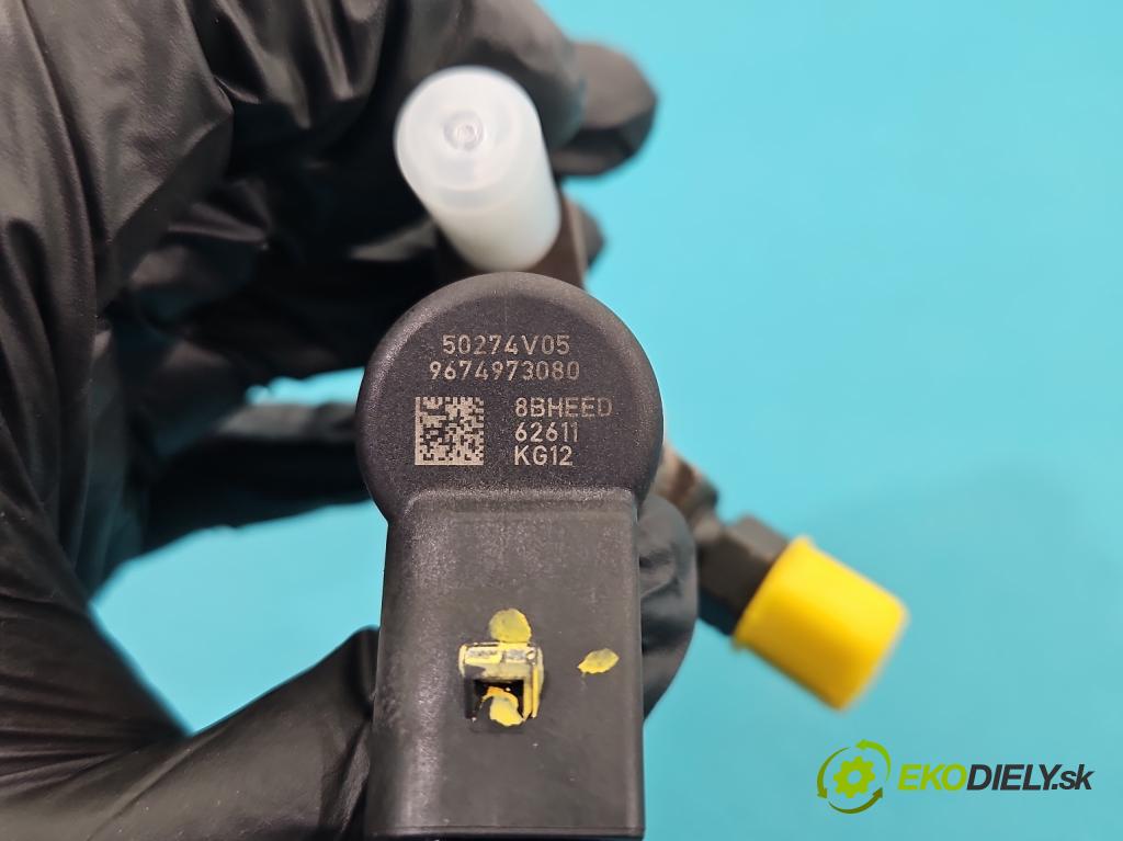 Mazda 3 II BL 2008-2013 1.6 CiTD 116 HP manual 85 kW 1560 cm3 5- vstrek 9674973080 (Vstrekovač paliva)