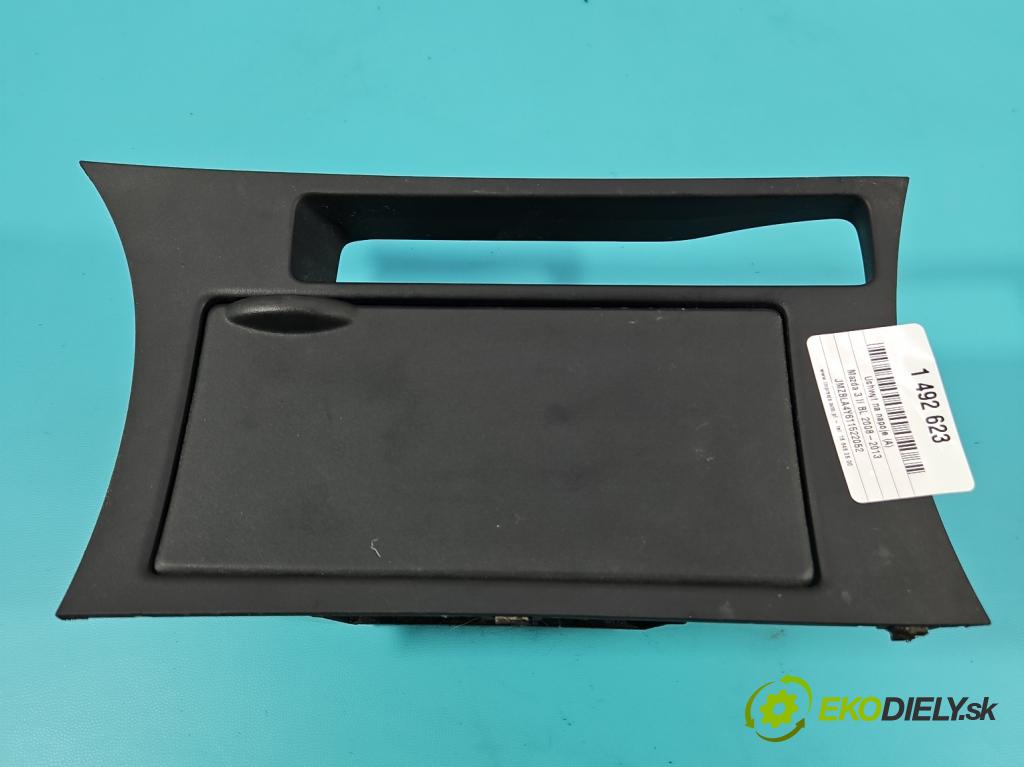 Mazda 3 II BL 2008-2013 1.6 CiTD 116 hp manual 85 kW 1560 cm3 5- Rukojeť: na napoje: BBP3-64361 (Držák nápojů)