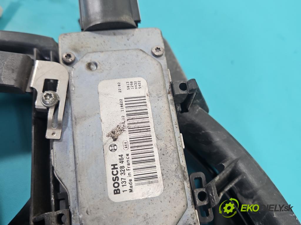 Mazda 3 II BL 2008-2013 1.6 CiTD 116 hp manual 85 kW 1560 cm3 5- ventilátor chladič 0130307108