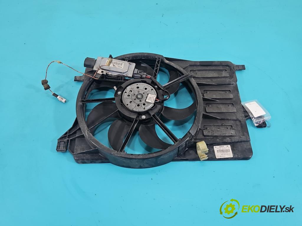 Mazda 3 II BL 2008-2013 1.6 CiTD 116 hp manual 85 kW 1560 cm3 5- ventilátor chladič 0130307108