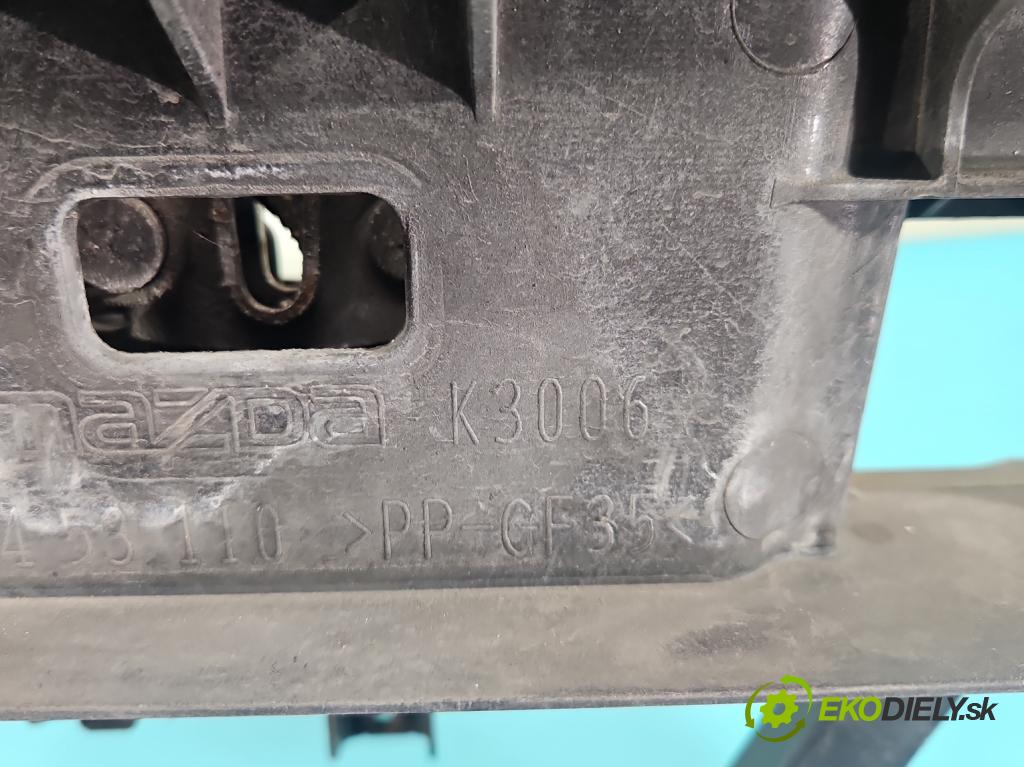 Mazda 3 II BL 2008-2013 1.6 CiTD 116 hp manual 85 kW 1560 cm3 5- stěna přední BBM453110 (Přední výztuha)