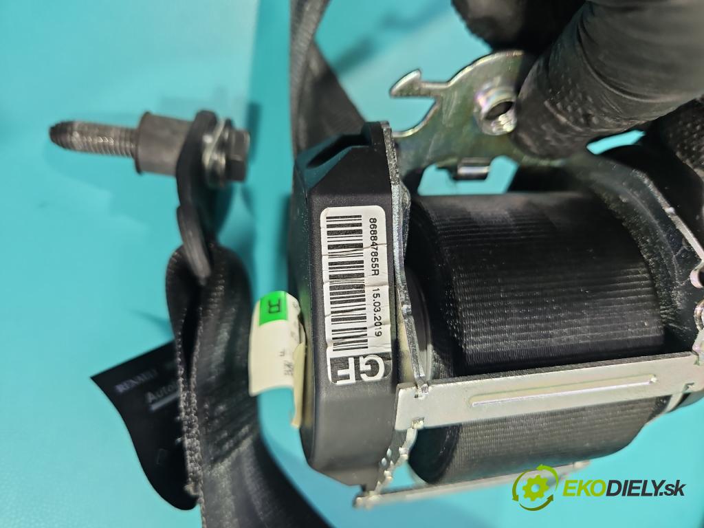 Dacia Duster II 2018-2024 1.6 16V 114 HP manual 84 kW 1598 cm3 5- pas bezpečnosť: predné pravý 868847855R