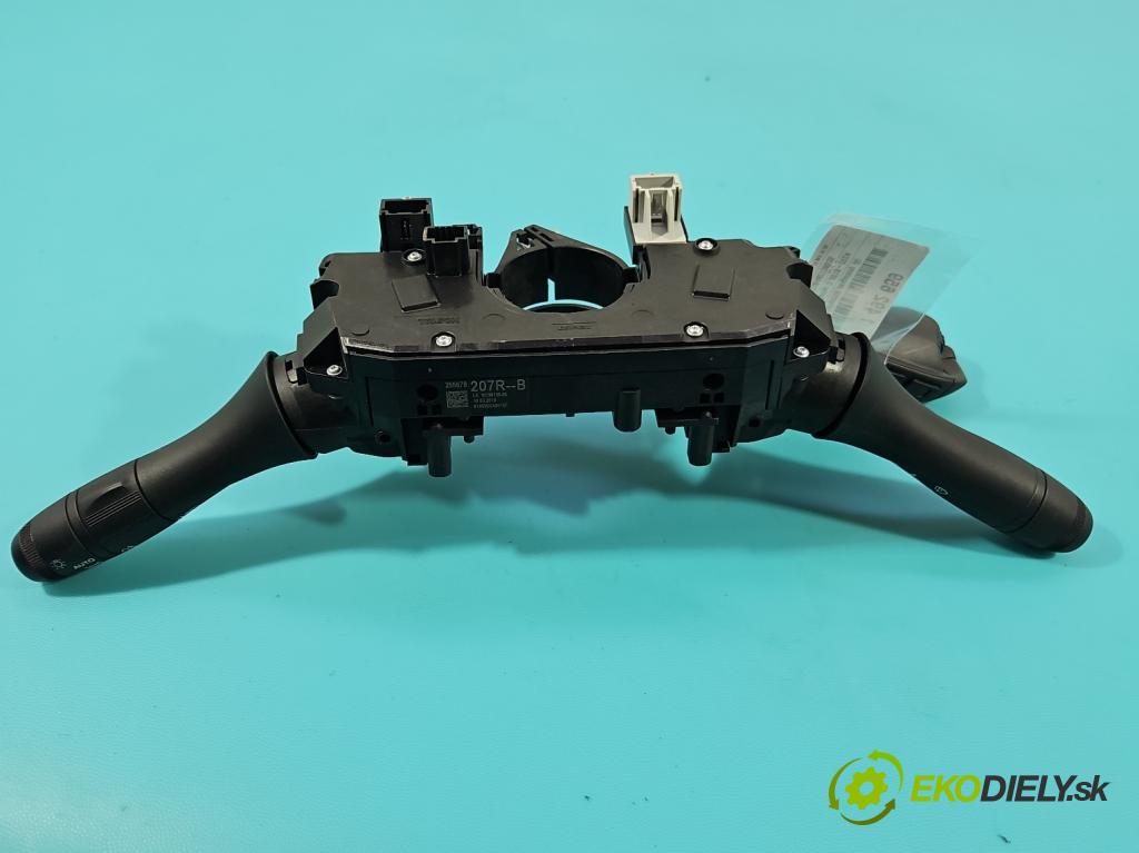 Dacia Duster II 2018-2024 1.6 16V 114 HP manual 84 kW 1598 cm3 5- prepínač komplex: 255678207R (Prepínacie páčky pod volantom)