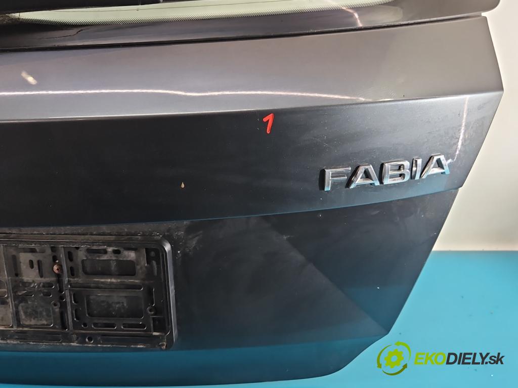 Skoda Fabia III 2014- 2021 1.2 TSI 90 hp manual 66 kW 1197 cm3 5- zadní kufrové dveře  (Zadní kapota (kufr))