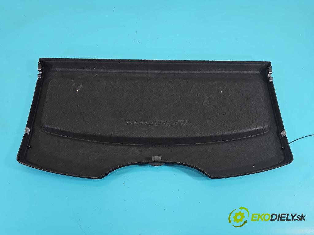 Skoda Fabia III 2014- 2021 1.2 TSI 90 hp manual 66 kW 1197 cm3 5- pláto zadní 6V6867769 (Kryt zavazadlového prostoru)