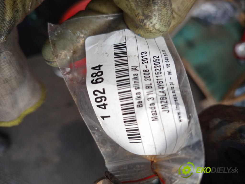 Mazda 3 II BL 2008-2013 1.6 CiTD 116 hp manual 85 kW 1560 cm3 5- výztuha motoru