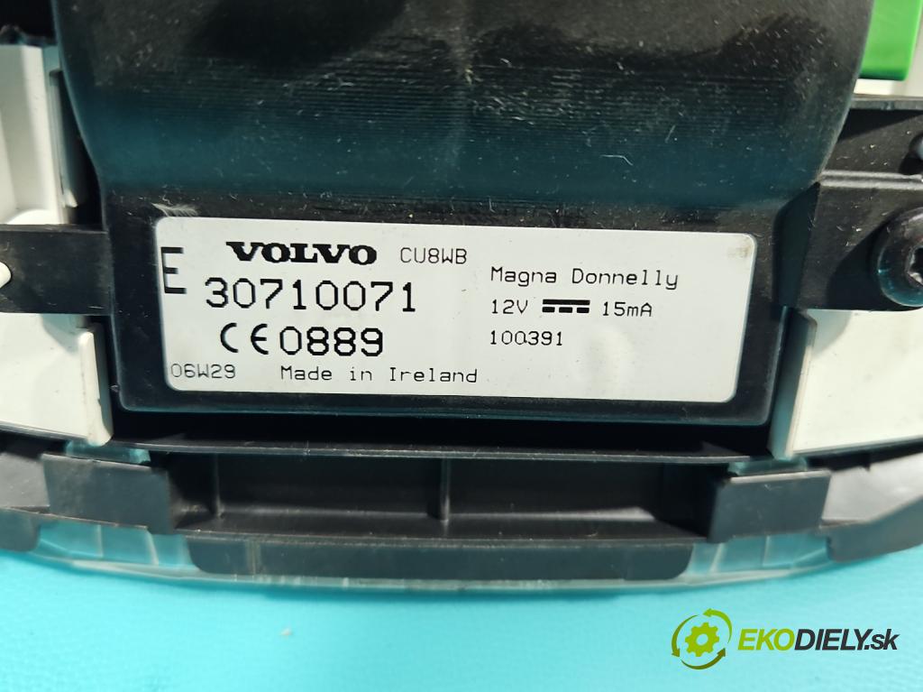 Volvo V50 2.0d 136 HP manual 100 kW 1997 cm3 5- prístrojovka/ budíky 30710071 (Prístrojová doska)