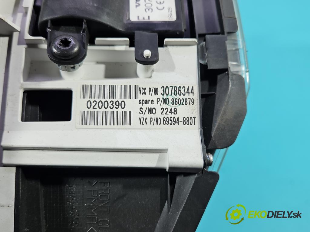 Volvo V50 2.0d 136 HP manual 100 kW 1997 cm3 5- prístrojovka/ budíky 30710071 (Prístrojová doska)