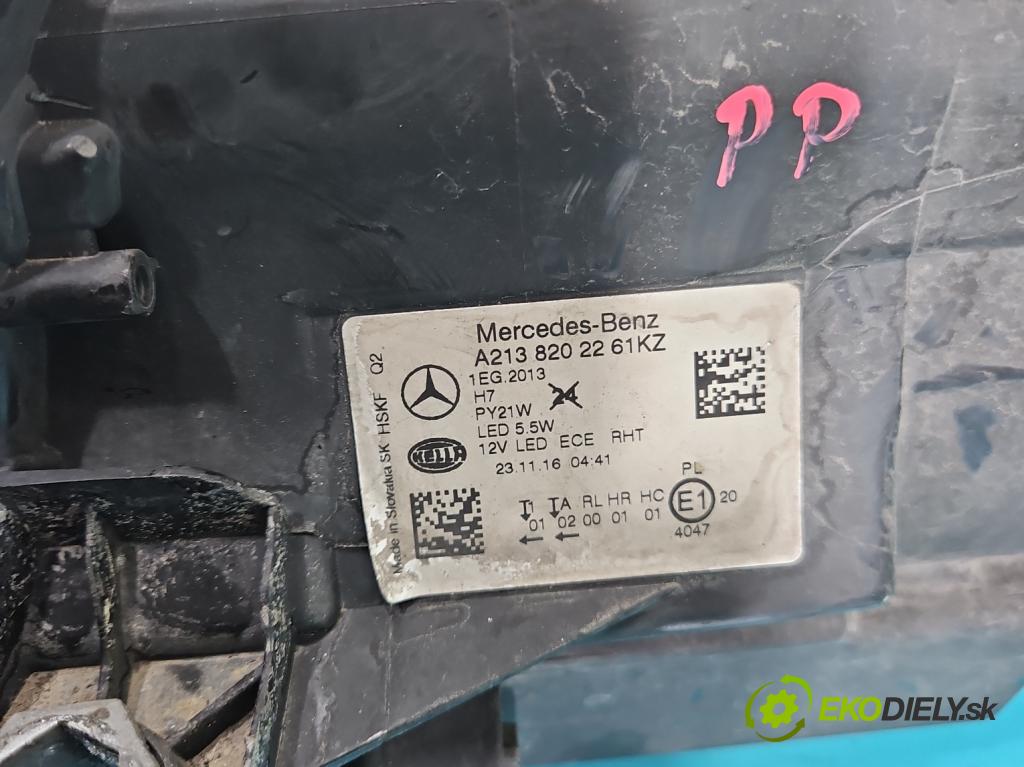 Mercedes E W213 2016-2023 2.0 CDI 194KM: automatic 143 kW 1950 cm3 5- Reflektor: pravý A2138202261 (Svetlo predné pravé)