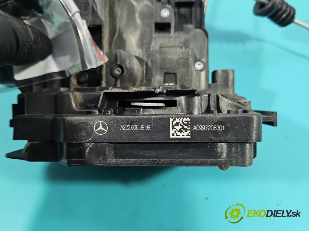 Mercedes E W213 2016-2023 2.0 CDI 194KM automatic 143 kW 1950 cm3 5- zámek přední levý A2220063999