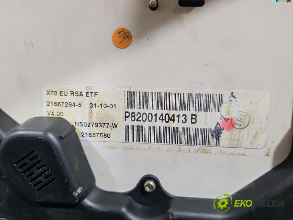 Opel Movano I 1999-2003 2.8 TD 114 HP manual 84 kW 2799 cm3 5- prístrojovka/ budíky P8200140413B (Prístrojová doska)