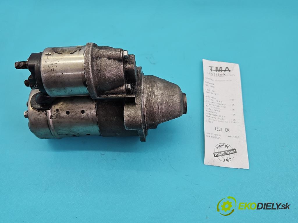 Opel Astra II 1998-2009 1.7 dti 75 HP manual 55 kW 1686 cm3 5- štartér  (Štartér)
