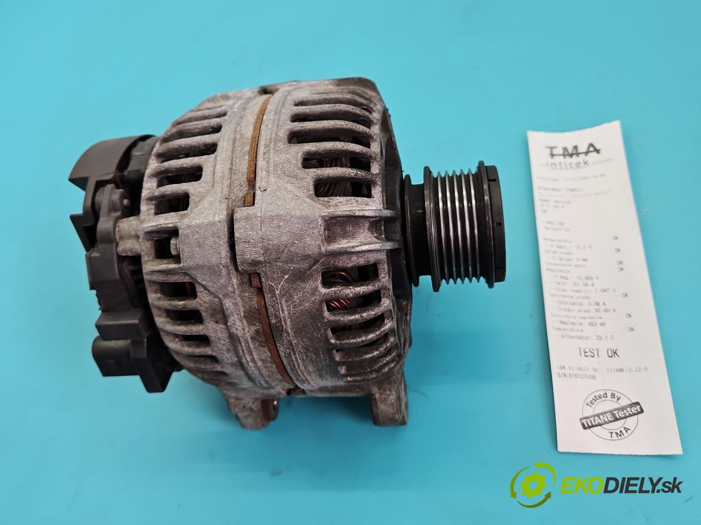 Vw Golf IV 1997-2003 1.9 tdi 116 HP manual 85 kW 1896 cm3 3- Alternator 028903028E (Alternátor)