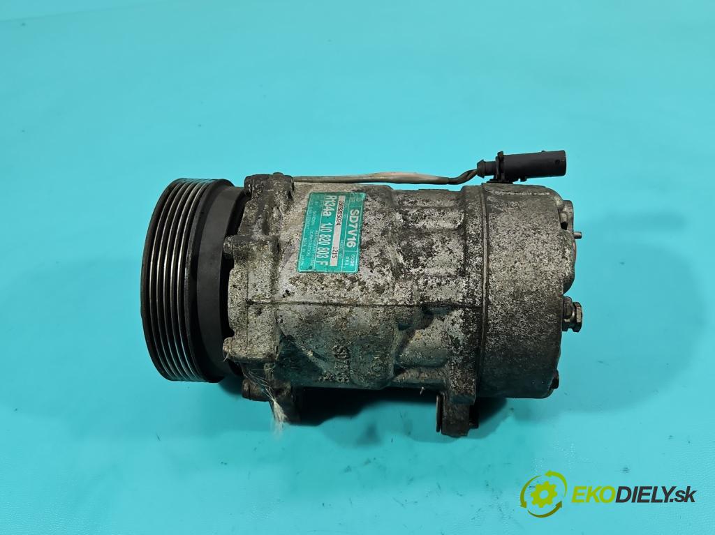 Vw Golf IV 1997-2003 1.9 tdi 116 HP manual 85 kW 1896 cm3 3- Kompresor: klimatizácie 1J0820803F (Kompresor klimatizácie)