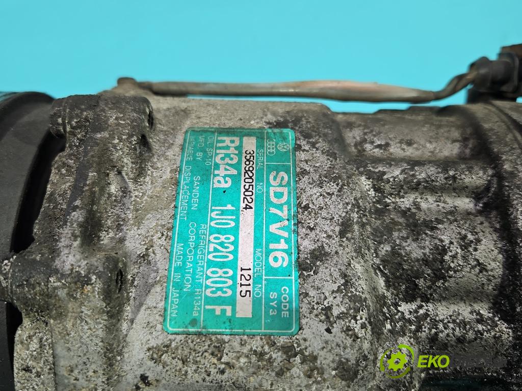 Vw Golf IV 1997-2003 1.9 tdi 116 HP manual 85 kW 1896 cm3 3- Kompresor: klimatizácie 1J0820803F (Kompresor klimatizácie)