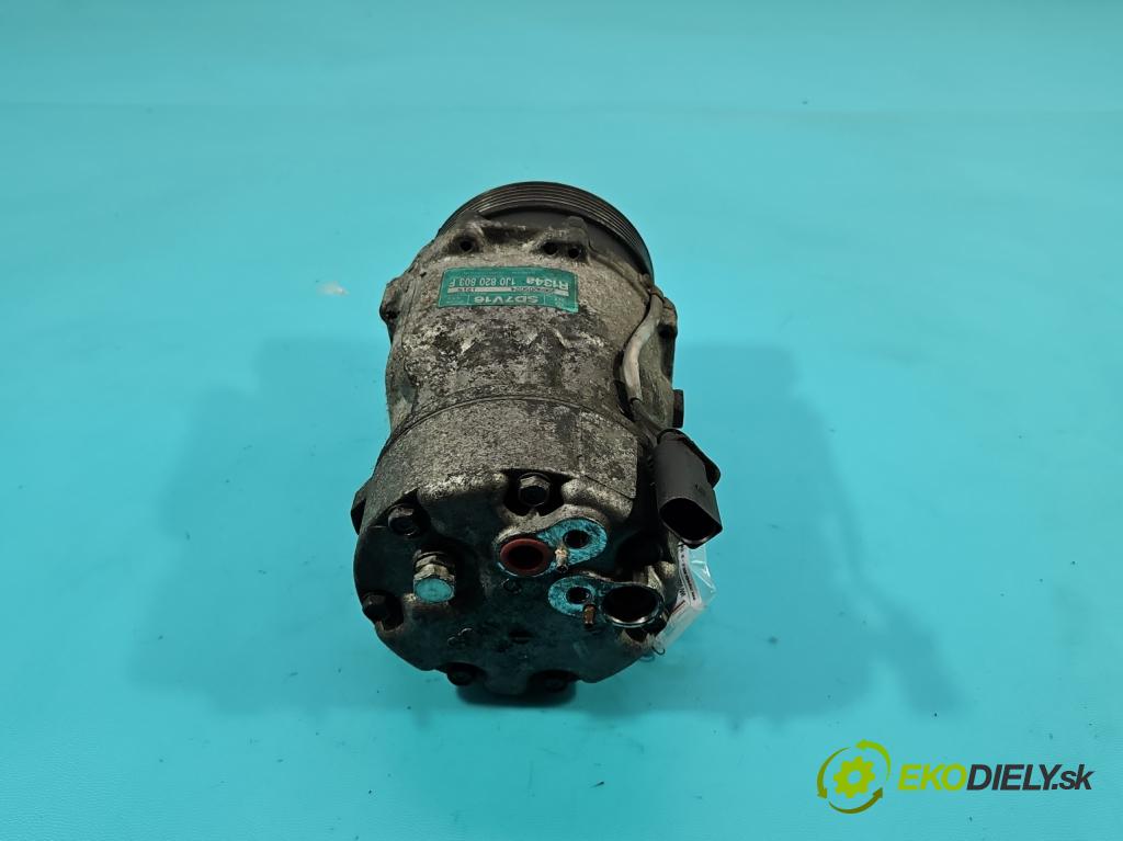 Vw Golf IV 1997-2003 1.9 tdi 116 HP manual 85 kW 1896 cm3 3- Kompresor: klimatizácie 1J0820803F (Kompresor klimatizácie)