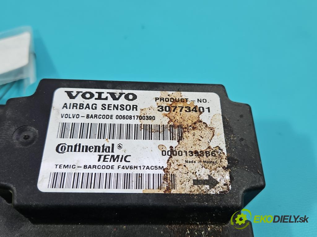 Volvo V50 2.0d 136hp manual 100 kW 1997 cm3 5- řídící jednotka polštáře: 30773401