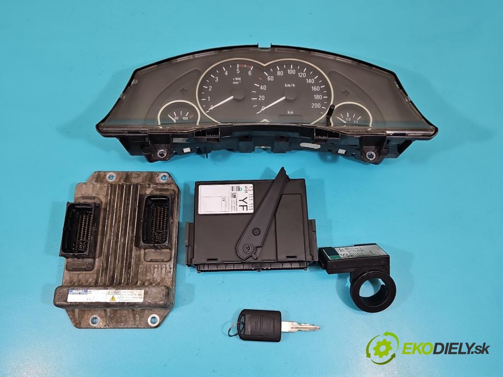 Opel Meriva A 2002-2010 1.7 cdti 101 HP manual 74 kW 1686 cm3 5- riadiaca jednotka motora 97350948