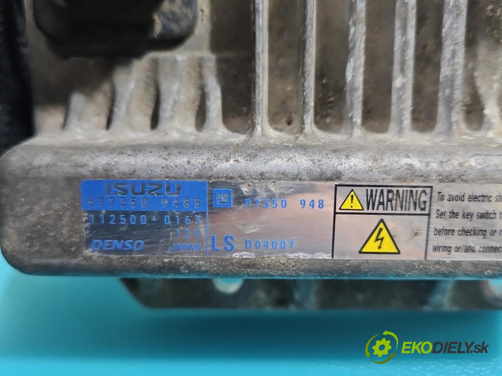 Opel Meriva A 2002-2010 1.7 cdti 101 HP manual 74 kW 1686 cm3 5- riadiaca jednotka motora 97350948