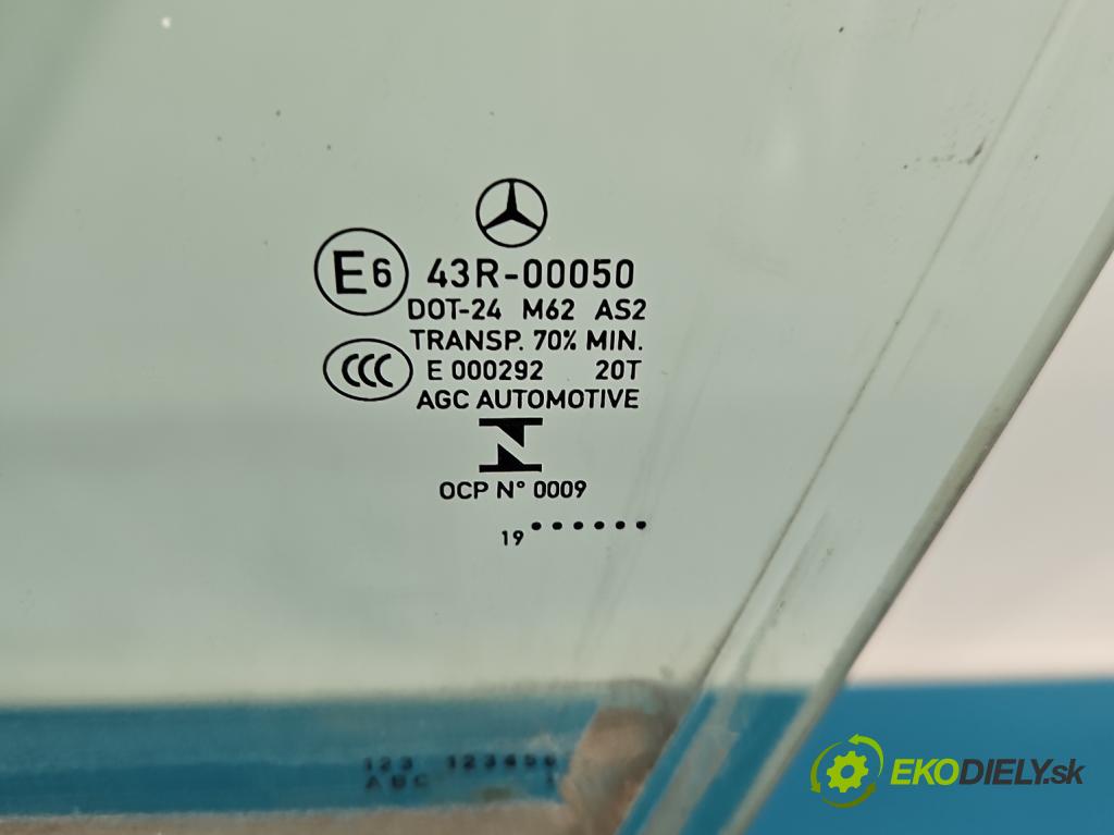 Mercedes E W213 2016-2023 2.0 CDI 194KM automatic 143 kW 1950 cm3 5- sklo dveře přední levé