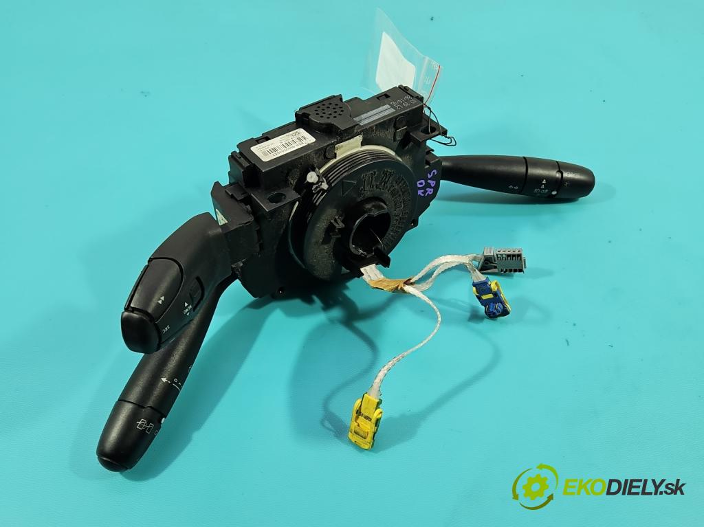 Peugeot 206 1.4 16V 88 HP manual 65 kW 1360 cm3 5- prepínač komplex: 96605636XT (Prepínacie páčky pod volantom)