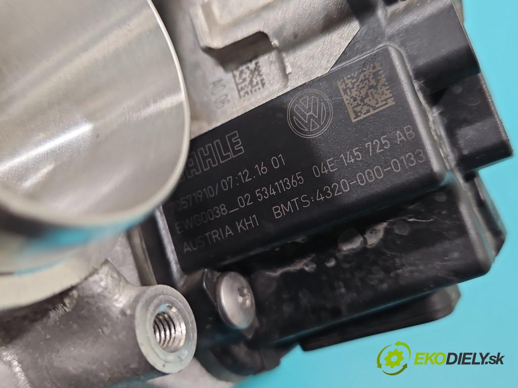 Skoda Fabia III 2014- 2021 1.2 TSI 90 hp manual 66 kW 1197 cm3 5- Turbodmychadlo 04E145721L (Kompletní turbodmychadlo)