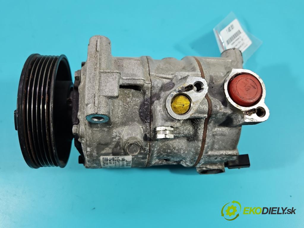 Skoda Fabia III 2014- 2021 1.2 TSI 90 HP manual 66 kW 1197 cm3 5- Kompresor: klimatizácie 5Q0816803F (Kompresor klimatizácie)