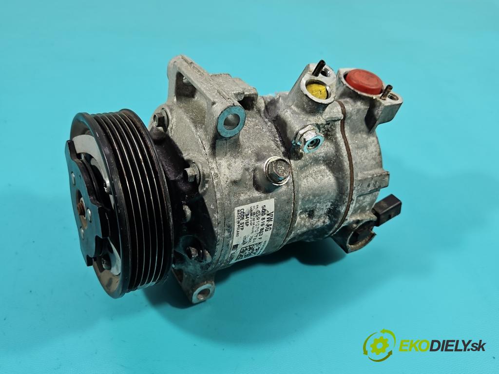 Skoda Fabia III 2014- 2021 1.2 TSI 90 HP manual 66 kW 1197 cm3 5- Kompresor: klimatizácie 5Q0816803F (Kompresor klimatizácie)