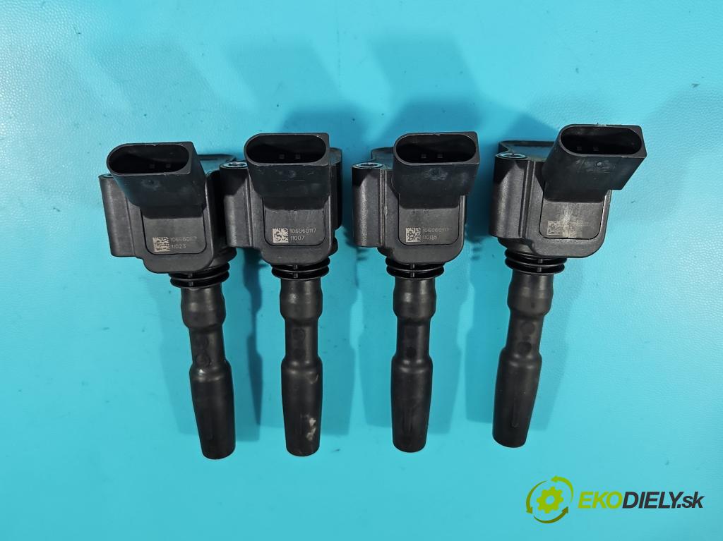 Skoda Fabia III 2014- 2021 1.2 TSI 90 HP manual 66 kW 1197 cm3 5- cievka zapaľovacia 04E905110K (Zapaľovacia cievka)