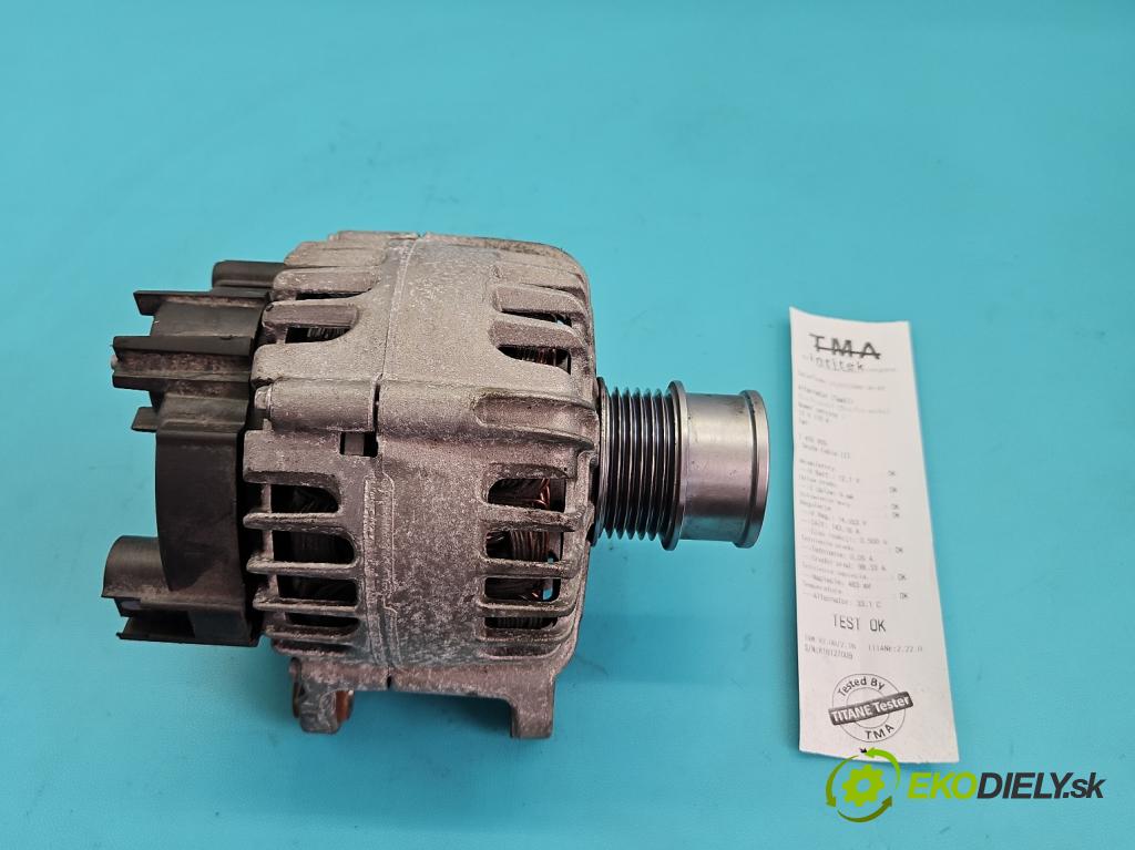 Skoda Fabia III 2014- 2021 1.2 TSI 90 HP manual 66 kW 1197 cm3 5- Alternator 04E903015 (Alternátor)