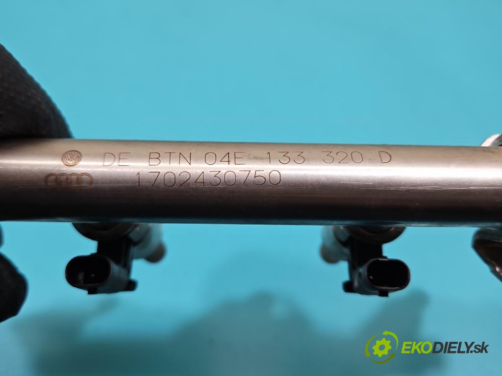 Skoda Fabia III 2014- 2021 1.2 TSI 90 HP manual 66 kW 1197 cm3 5- vstrek 04E133320D (Vstrekovač paliva)