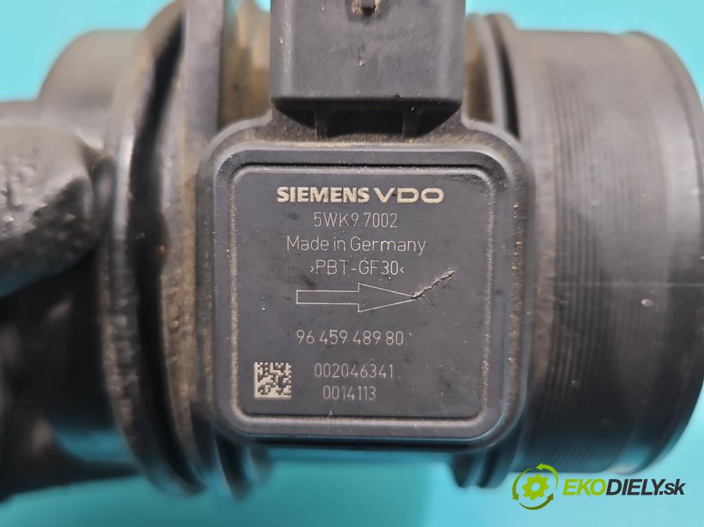 Volvo V50 2.0d 136 HP manual 100 kW 1997 cm3 5- průtokoměr: 5WK97002 (Váha vzduchu)