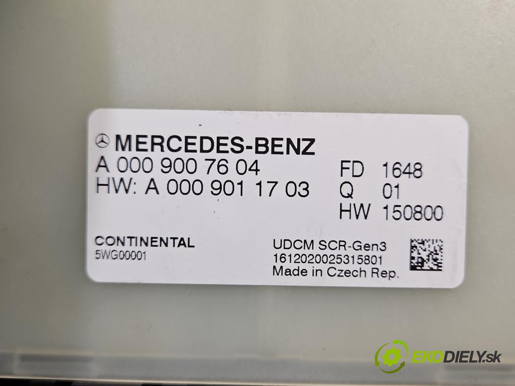 Mercedes E W213 2016-2023 2.0 CDI 194KM automatic 143 kW 1950 cm3 5- řídící jednotka A0009007604