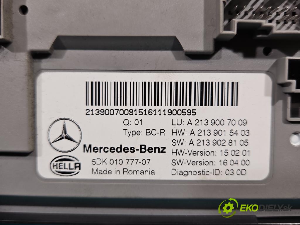 Mercedes E W213 2016-2023 2.0 CDI 194KM automatic 143 kW 1950 cm3 5- řídící jednotka A2139007009