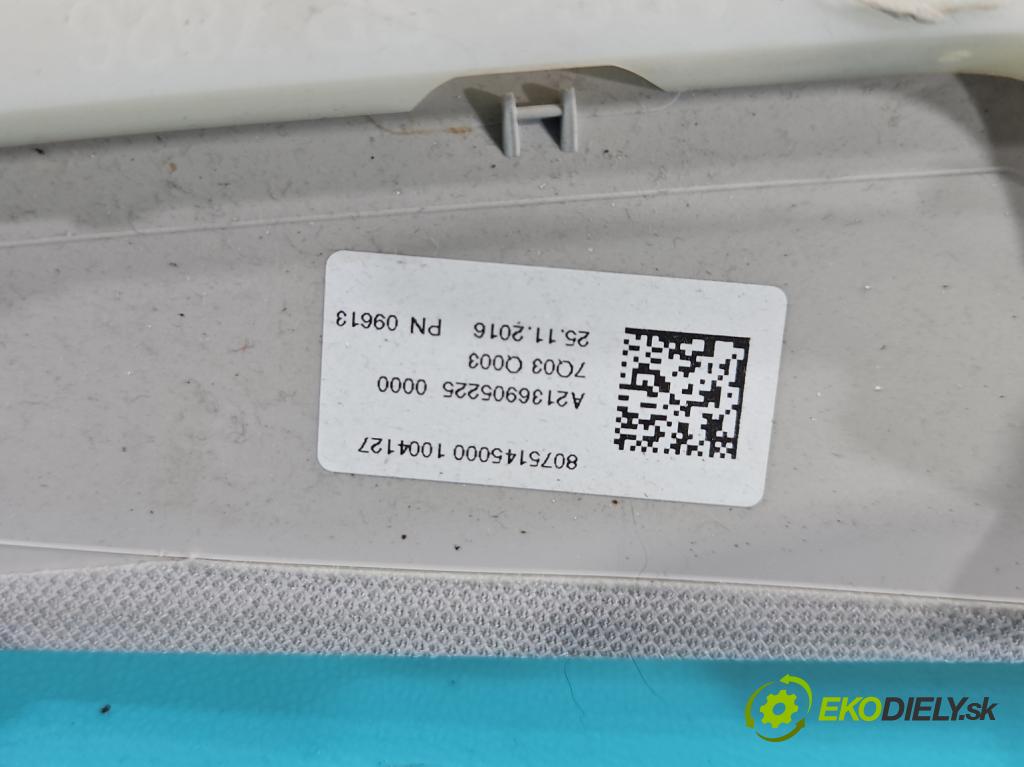 Mercedes E W213 2016-2023 2.0 CDI 194KM automatic 143 kW 1950 cm3 5- kryt plastová A2136905225