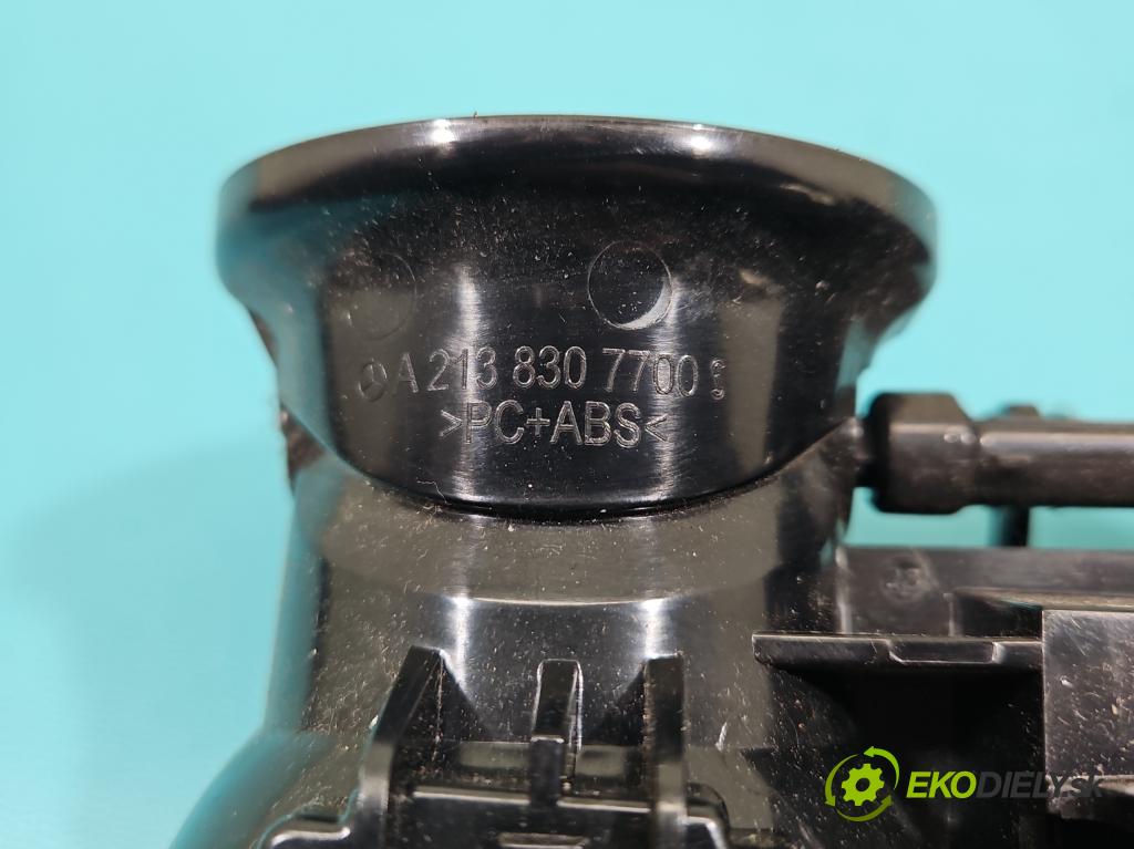 Mercedes E W213 2016-2023 2.0 CDI 194KM: automatic 143 kW 1950 cm3 5- Mřížka: kúrenia stredová A2138307700 (Mriežka kúrenia (fukár))