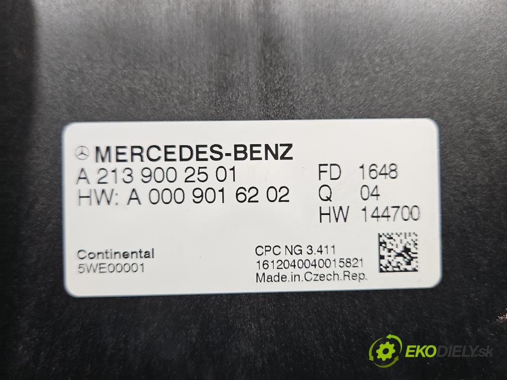 Mercedes E W213 2016-2023 2.0 CDI 194KM automatic 143 kW 1950 cm3 5- řídící jednotka A2139002501