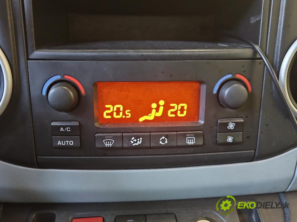 Citroen Berlingo II 2008-2018 1.6 hdi 92 HP manual 68 kW 1560 cm3 5- panel kúrenia 9676643277