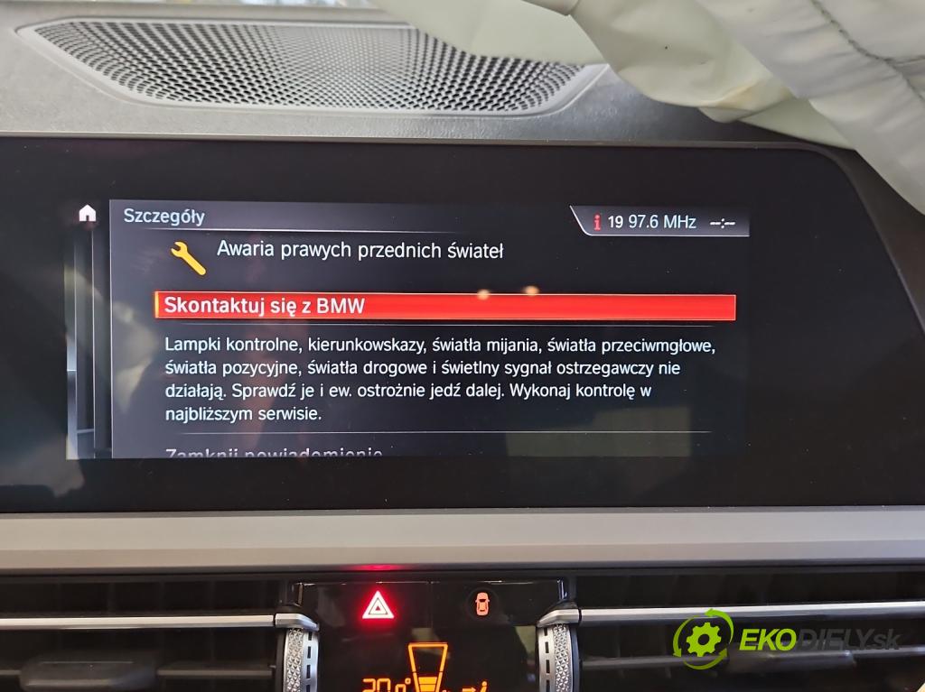 Bmw 3 G20 2018- 2.0 T 184hp automatic 135 kW 1998 cm3 4- Zobrazit: 9841821 (Prístrojová doska)