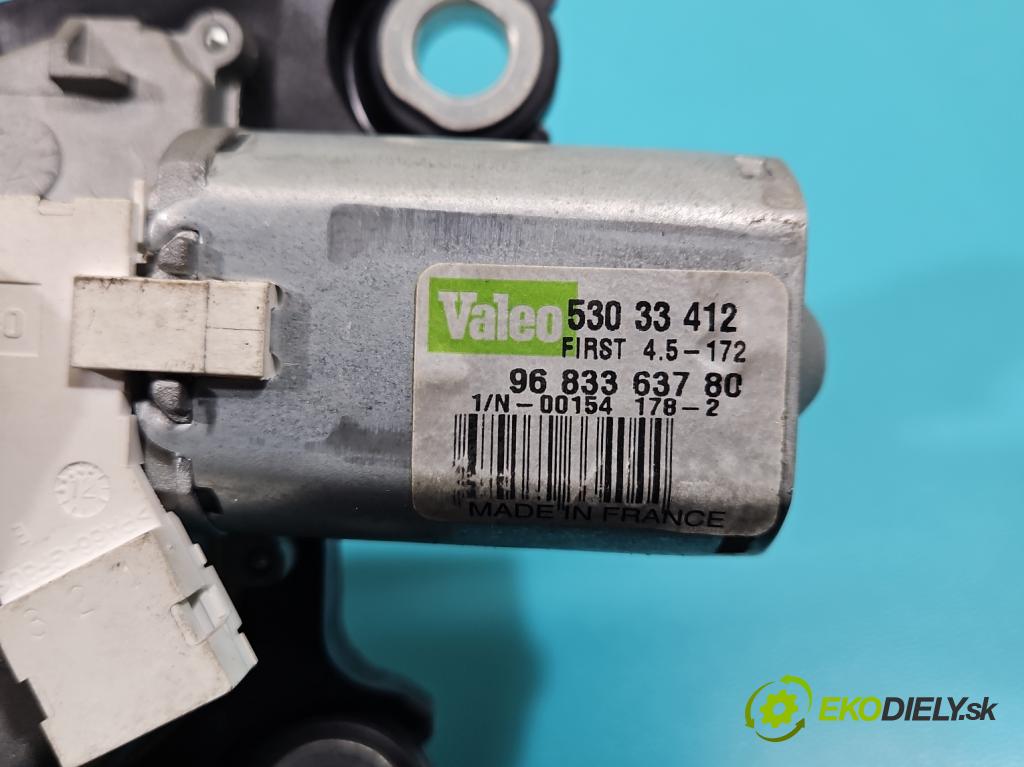 Citroen Berlingo II 2008-2018 1.6 hdi 92 hp manual 68 kW 1560 cm3 5- motor stěrače zadní 9683363780