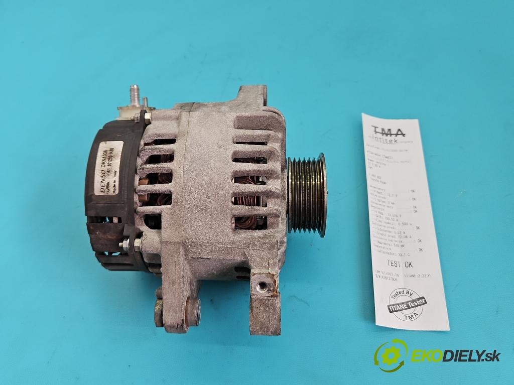 Toyota Aygo 2005-2014 1.0 VVTI 68 HP manual 50 kW 998 cm3 5- Alternator 101210-1410 (Alternátor)