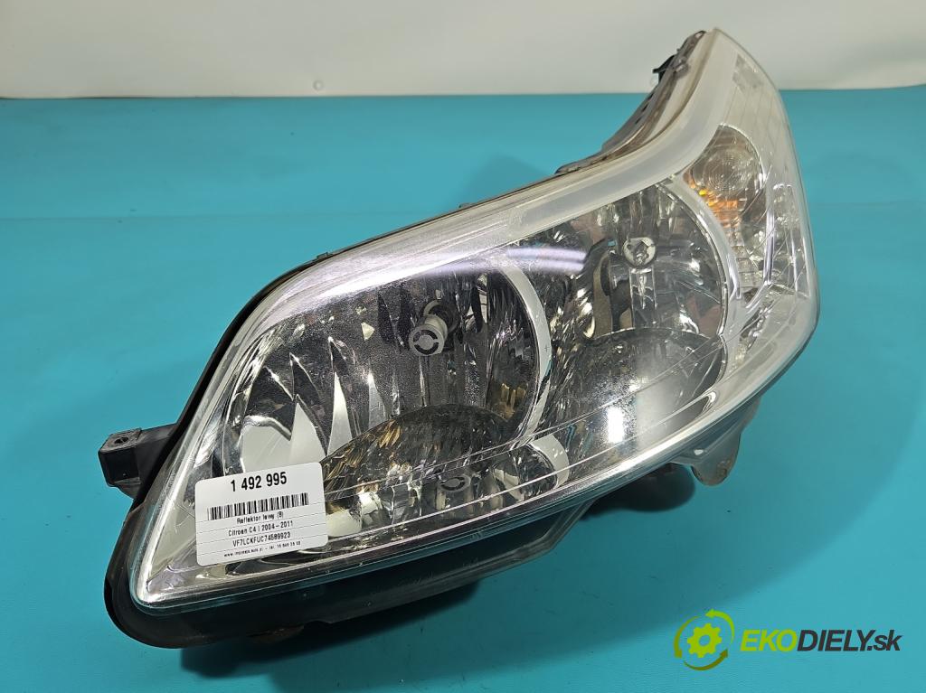 Citroen C4 I 2004-2011 1.4 16V 88 hp manual 65 kW 1360 cm3 5- světlo levý  (Klika dveří ostatní)