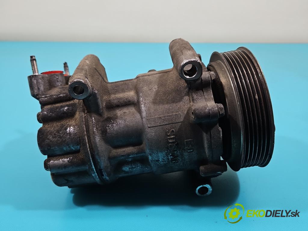 Citroen C4 I 2004-2011 1.4 16V 88 HP manual 65 kW 1360 cm3 5- Kompresor: klimatizácie 9651910980 (Kompresor klimatizácie)