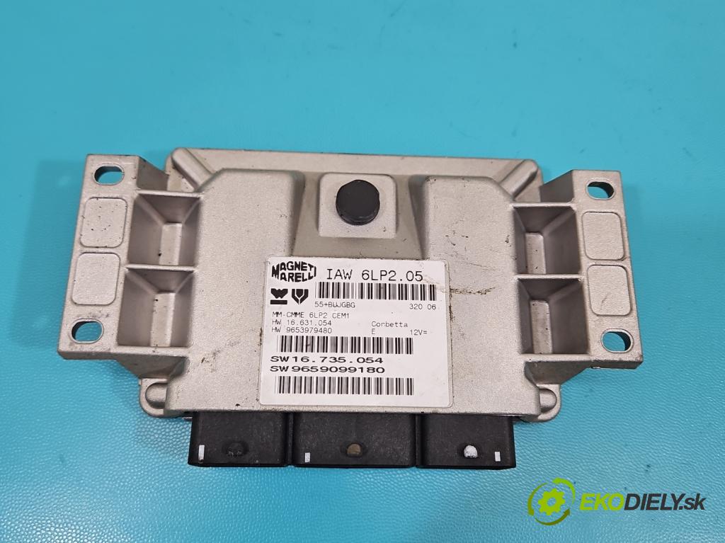 Citroen C4 I 2004-2011 1.4 16V 88 HP manual 65 kW 1360 cm3 5- riadiaca jednotka motora 9659099180