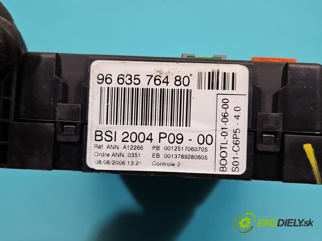 Citroen C4 I 2004-2011 1.4 16V 88 HP manual 65 kW 1360 cm3 5- riadiaca jednotka motora 9659099180