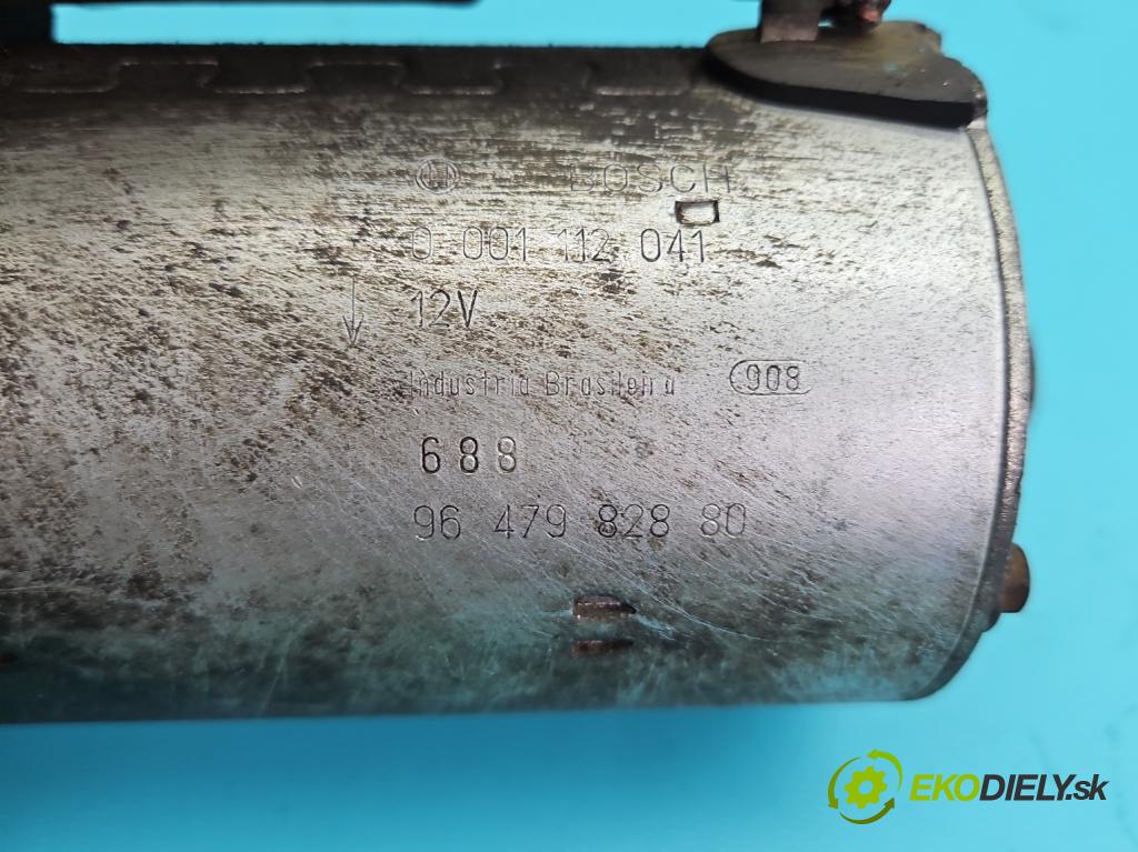 Citroen C4 I 2004-2011 1.4 16V 88 HP manual 65 kW 1360 cm3 5- štartér 0001112041 (Štartér)