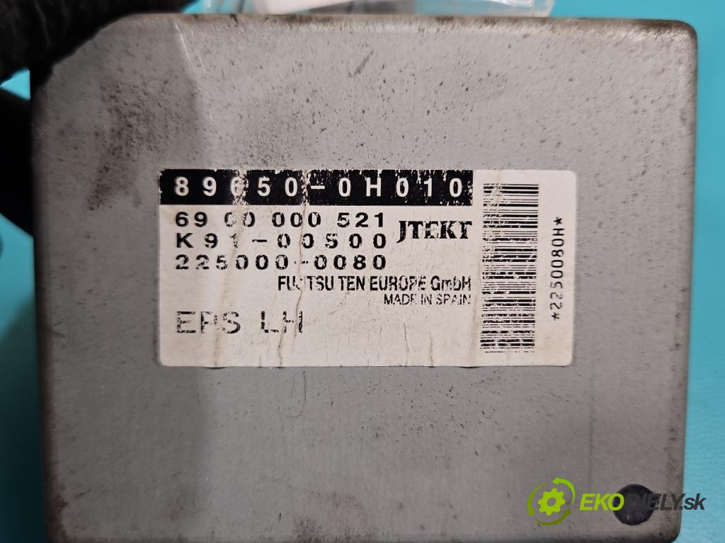Toyota Aygo 2005-2014 1.0 VVTI 68 hp manual 50 kW 998 cm3 5- řídící jednotka 89650-0H010